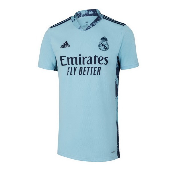 Thailand Trikot Real Madrid Heim Torwart 2020-21 Blau Fussballtrikots Günstig